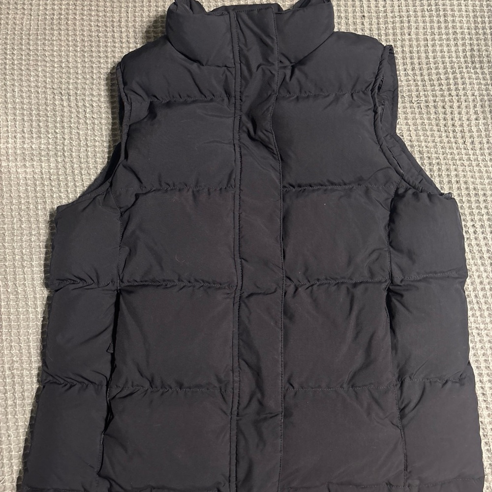 L.L. Bean Women's Black Down Vest